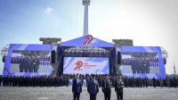 Presiden Prabowo Subanto HUT Bhayangkara 2025