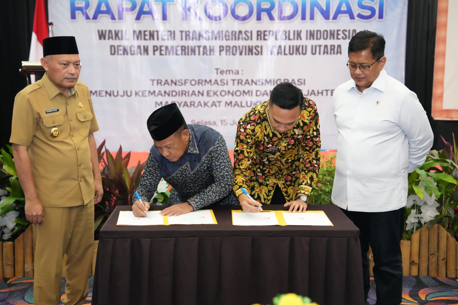 Lamongan dan Pulau Morotai Jalin Kerja Sama Perkuat Pembangunan Kawasan Transmigrasi dan Ekonomi Daerah