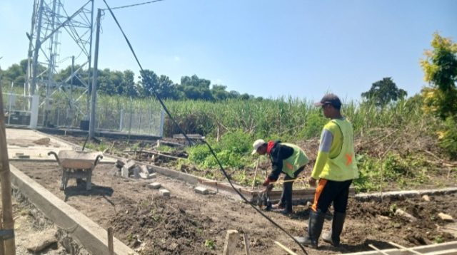 Proyek Tower BTS di Balerejo Madiun Tetap Berjalan Meski Sudah Ditegur Satpol PP
