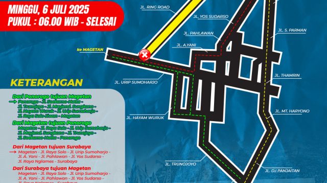 Satlantas Polres Madiun Kota Akan Tutup Titik Jalan saat Suran Agung 2025, Cek Lokasinya