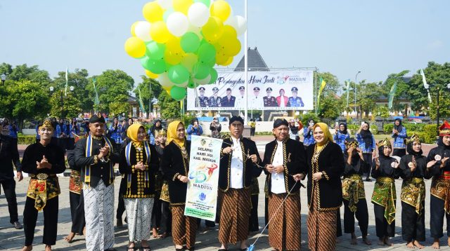 Hari Jadi ke-457, Pemkab Madiun Kompak Gelar Upacara Adat dan Paparkan Prioritas 2025