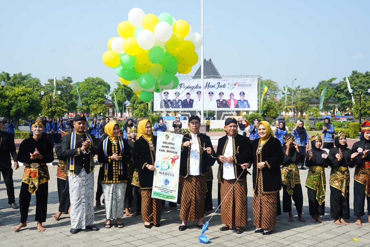 Hari Jadi ke-457, Pemkab Madiun Kompak Gelar Upacara Adat dan Paparkan Prioritas 2025