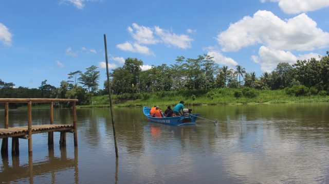 wisata perahu sungai brantas di Blitar