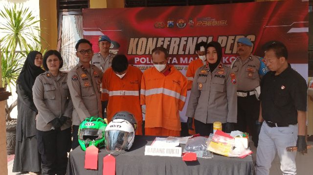 Dua Pelaku Curanmor Asal Jombang Dibekuk Unit Reskrim Polsek Sukun