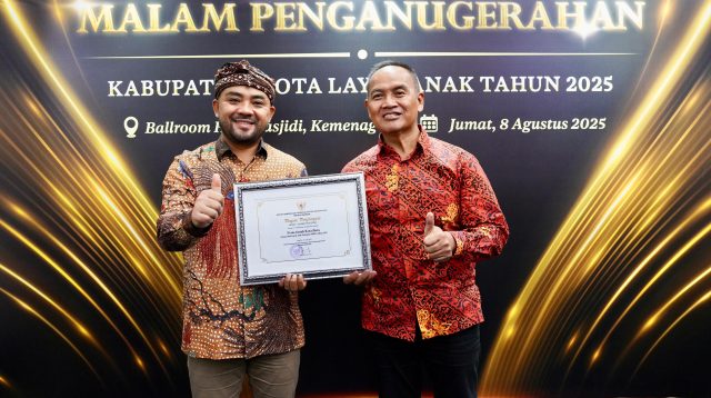 Pemkot Batu Kembali Raih Penghargaan Kota Layak Anak Tingkat Nindya Tahun 2025