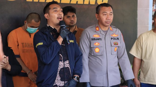 Polres Malang Tangkap Pemuda Curi Mobil Tetangga demi Bayar Utang Judi Online