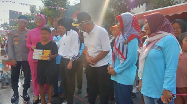 Seluruh OPD Kota Kediri Turun ke CFD, Lomba Agustusan dan Layanan Publik Serbu Warga