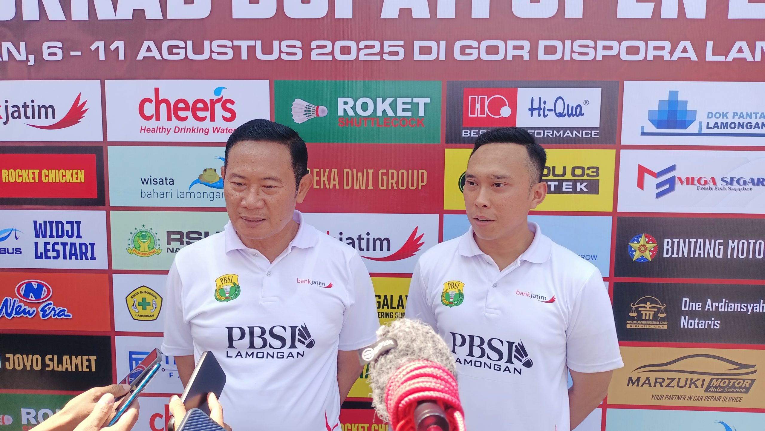 Sebanyak 720 Atlet Ramaikan Kejurkab dan Bupati Open Bulutangkis Lamongan