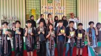 MAN 1 Lamongan Terima Pelajar Jepang, Tampilkan Tari Boran dan Drum Band