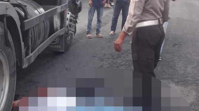 Pelajar di Babat Lamongan Terlindas Truk Trailer saat Berangkat Sekolah, Begini Kondisinya