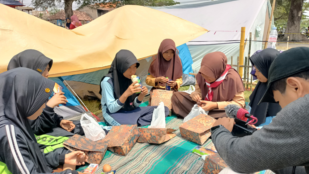 Ratusan Siswa Lamongan Nikmati Menu Bergizi Langsung di Lokasi Kegiatan Pramuka