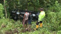 Mobil Pikap Terperosok Jurang di Malang, Sopir Hanya Luka Ringan