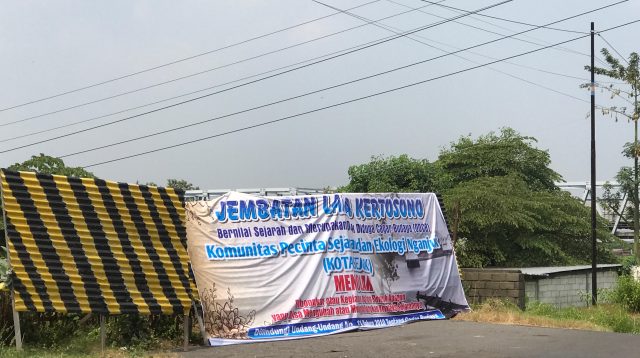 KOTASEJUK Tolak Pembongkaran Jembatan Lama Kertosono, Usulkan Pemugaran