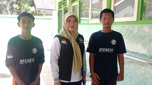 Dua Siswa SMPN 2 Ngasem Jawara Pantomim Tingkat SMP Tingkat Kabupaten Kediri