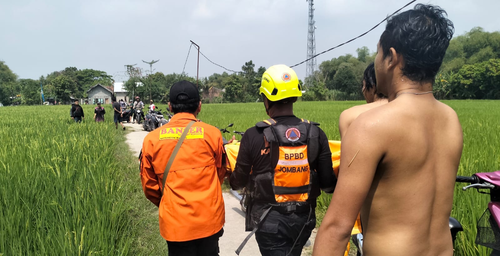 Bocah 5 Tahun Tenggelam di Sungai Jombang Ditemukan Tak Bernyawa
