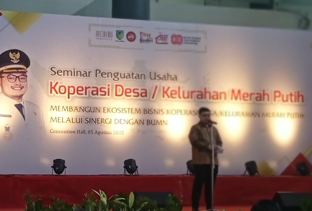 Mas Bup Dhito Buka Seminar Koperasi Desa Merah Putih