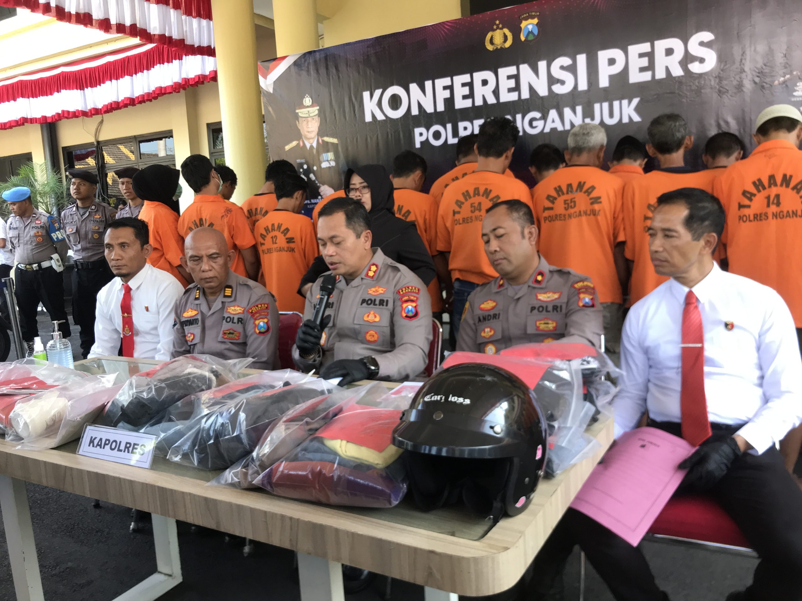 Selama Sebulan 19 Kasus Peredaran Narkoba Terjadi di Nganjuk