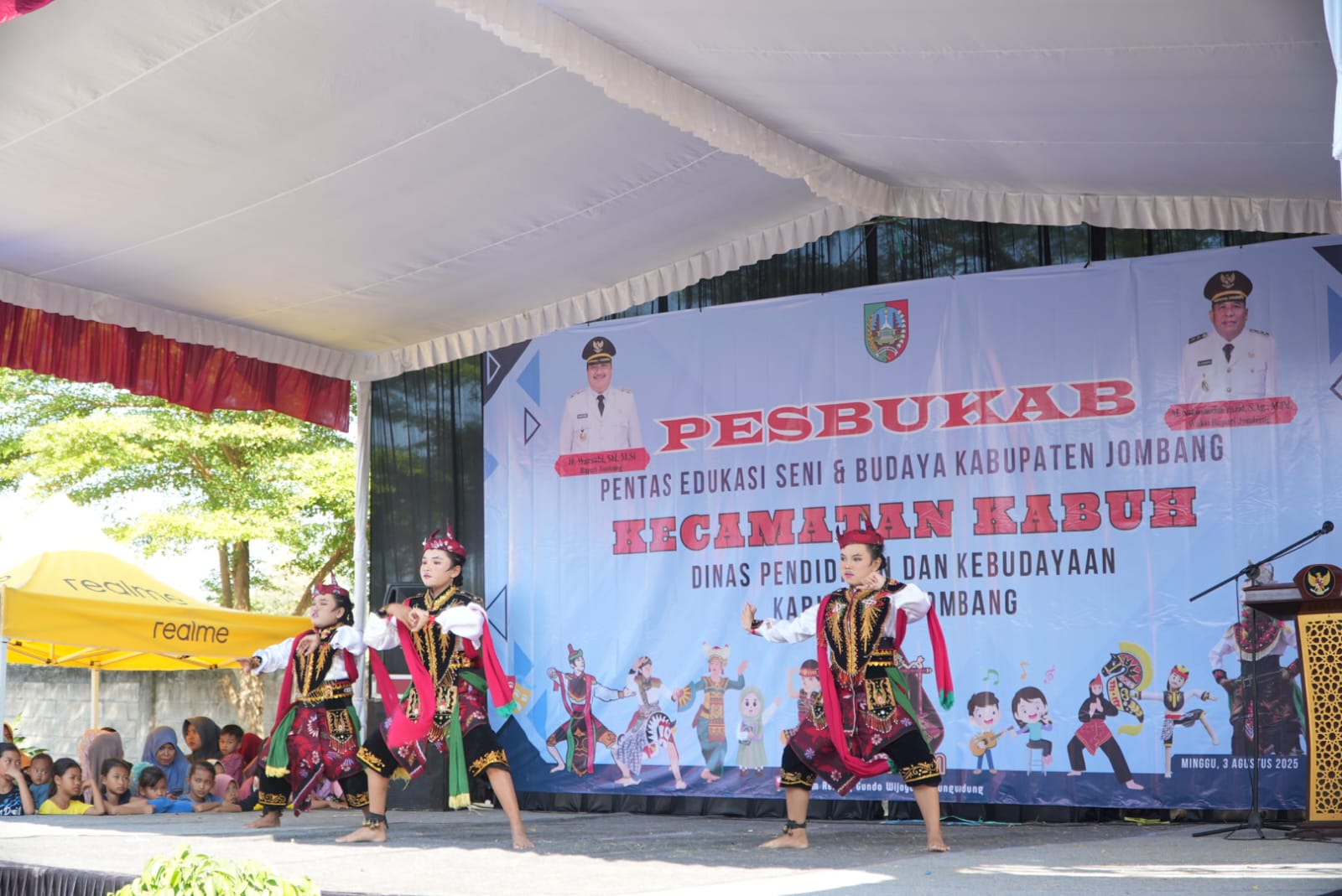 Pesbukab 2025 di Kabuh, Panggung Budaya Sejak Dini