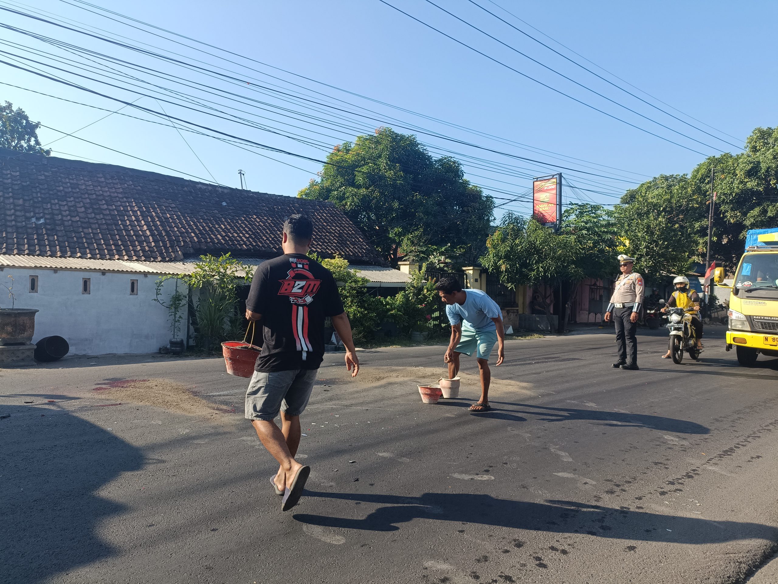 Begini Kronologi Kecelakaan Maut Sebabkan Pemotor dan Penumpang Tewas di Tugurejo Kediri