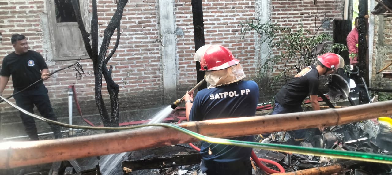 Dapur Terbakar di Plosojenar Ponorogo, Kerugian Capai Puluhan Juta Rupiah