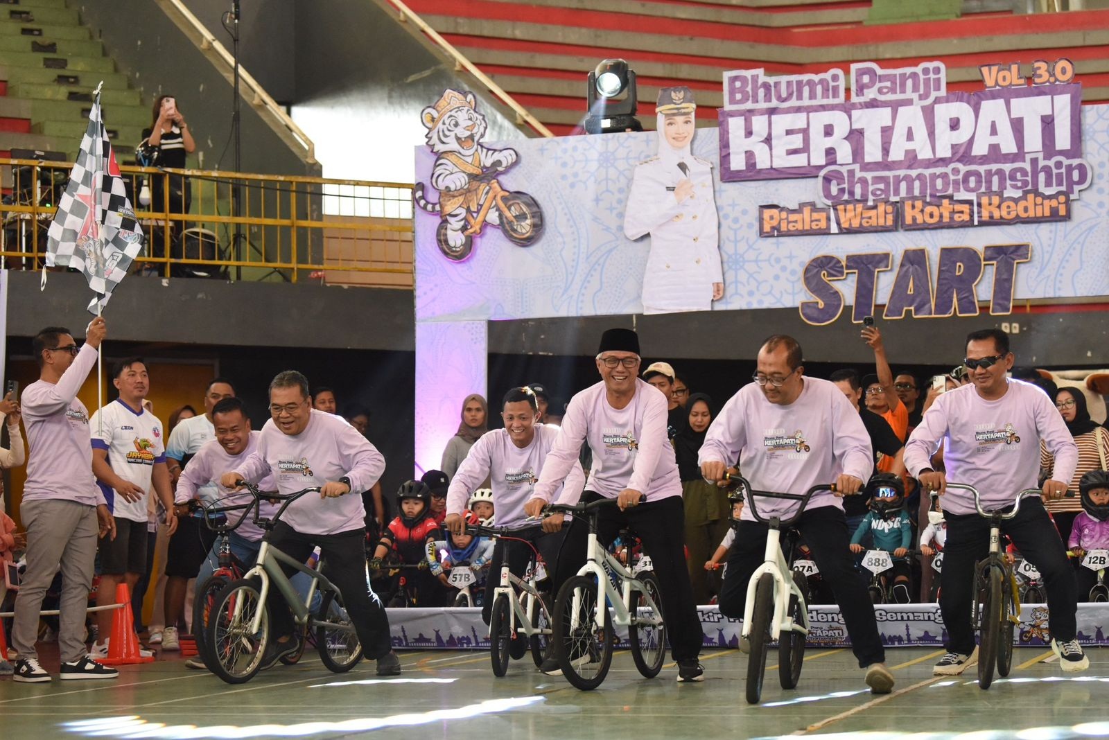 Gus Qowim Buka Bhumi Panji Kertapati Volume 3.0 Pushbike Championship Piala Wali Kota Kediri