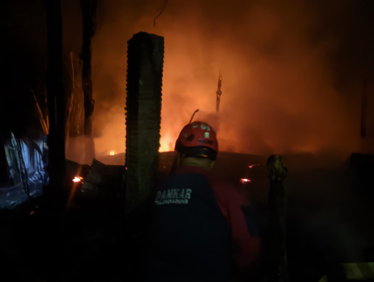 Pabrik Produksi Meja Biliar di Tulungagung Kebakaran, Diduga ini Penyebabnya