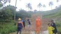 Longsor di Desa Kradinan Pagerwojo Tutup Jalan Utama, Kini Bisa Dilalui Kendaraan Ringan