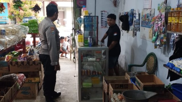 Ditinggal Tidur, Toko Dibobol Maling, Gas Elpiji dan Puluhan Slop Rokok Amblas