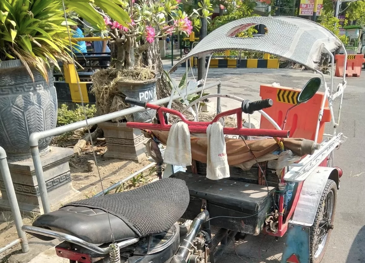 Tukang Bentor Meninggal Dunia saat Antar Penumpang