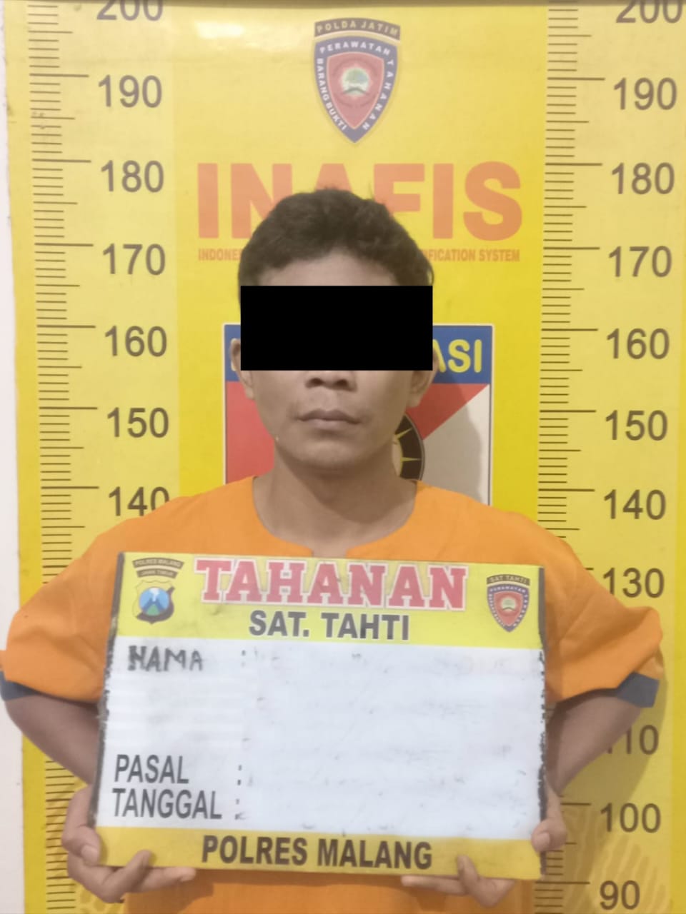 Polisi Tangkap Pria di Malang dengan 8 Poket Sabu Siap Edar