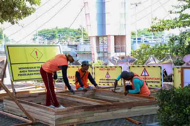 Pemkot Kediri Lakukan Rehabilitasi Jembatan Brawijaya Berita