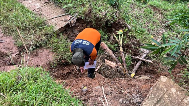 Retakan Tanah 70 Meter Muncul Lagi di Ponorogo, Tiga Rumah Terancam Longsor