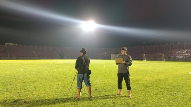 PT LIB Cek Kualitas Lampu Stadion Brawijaya untuk Laga Home Persik Kediri