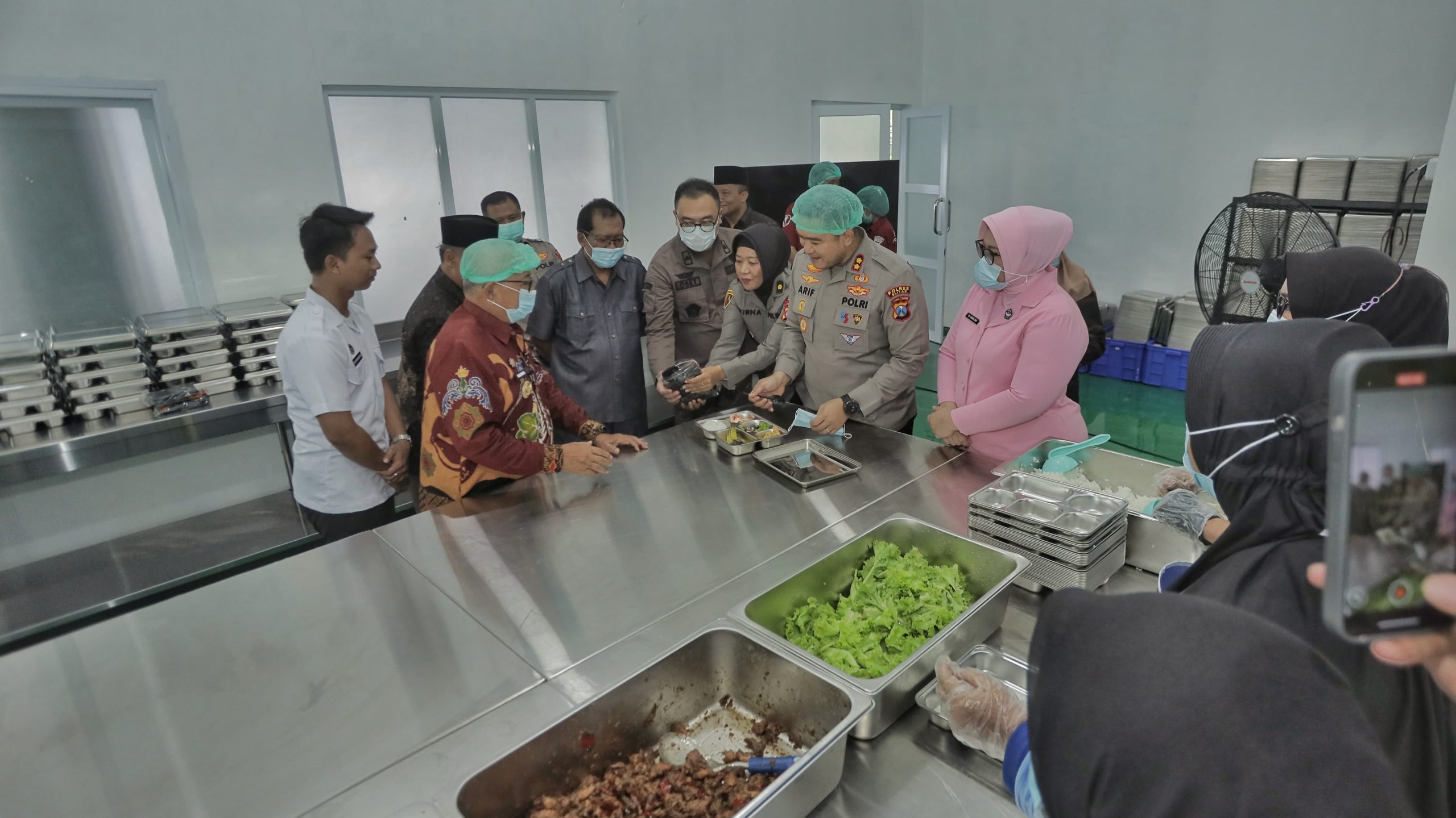 Kapolres Blitar Launching SPPG untuk Perkuat Pemenuhan Gizi Anak Sekolah