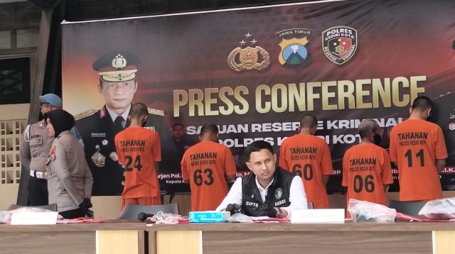 Satreskrim Polres Kediri Kota Ungkap Deretan Kasus Kriminal Periode November 2025