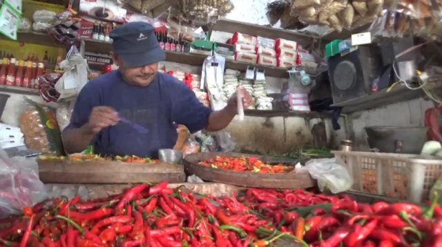 Harga Bahan Pangan Jelang Nataru di Jombang Alami Lonjakan, Terutama Cabai Rawit 