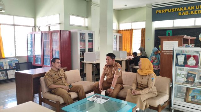 Musim Liburan, Pengunjung Perpustakaan Umum Daerah Kabupaten Kediri Capai 153 Oang Perhari