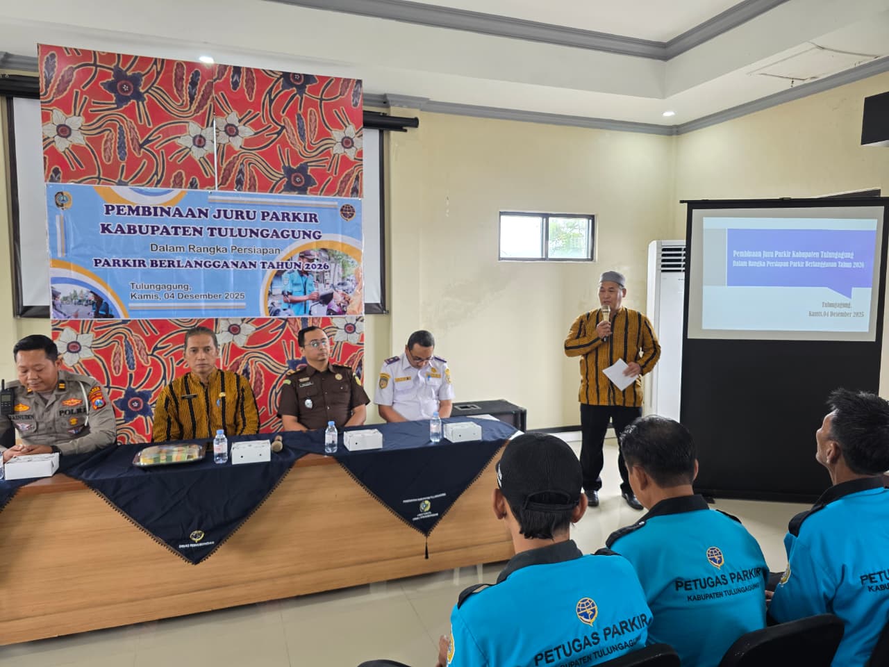 Parkir Berlangganan Kembali Diterapkan Tahun Depan, Dishub Tulungagung Bina Jukir Agar Tak Langgar Aturan