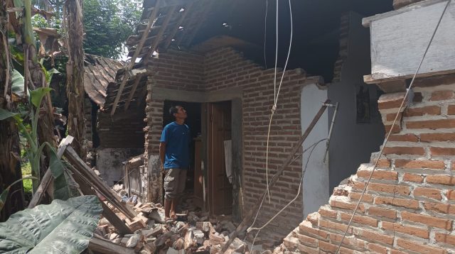 Gempa 6,4 Magnitudo di Pacitan, Sejumlah Rumah Warga Ponorogo Rusak