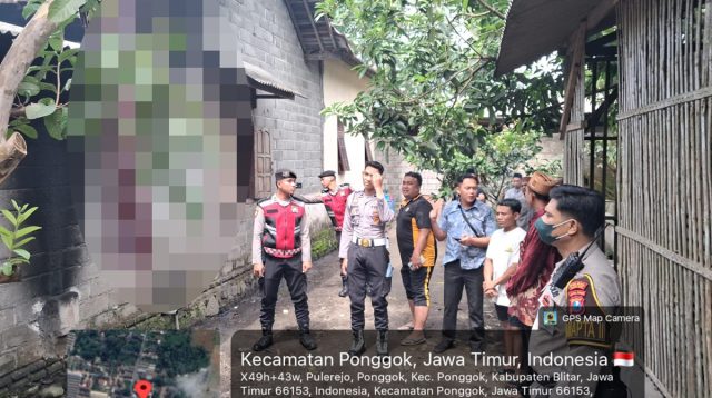 Warga Ponggok Blitar Geger, Pria Ditemukan Meninggal di Samping Rumah