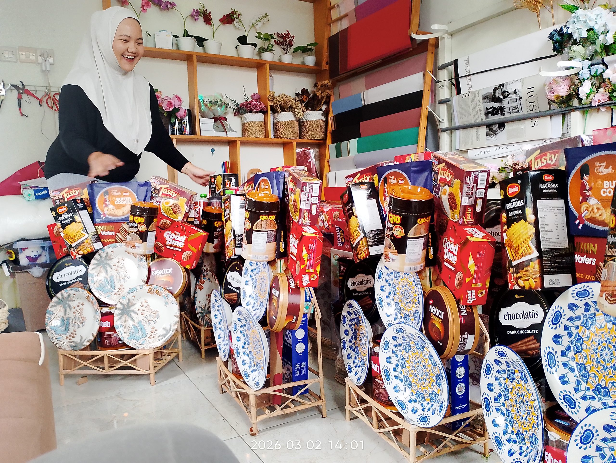 Kebanjiran Pesanan Hampers Lebaran, UMKM Bouquet Batu Tutup Sementara Order