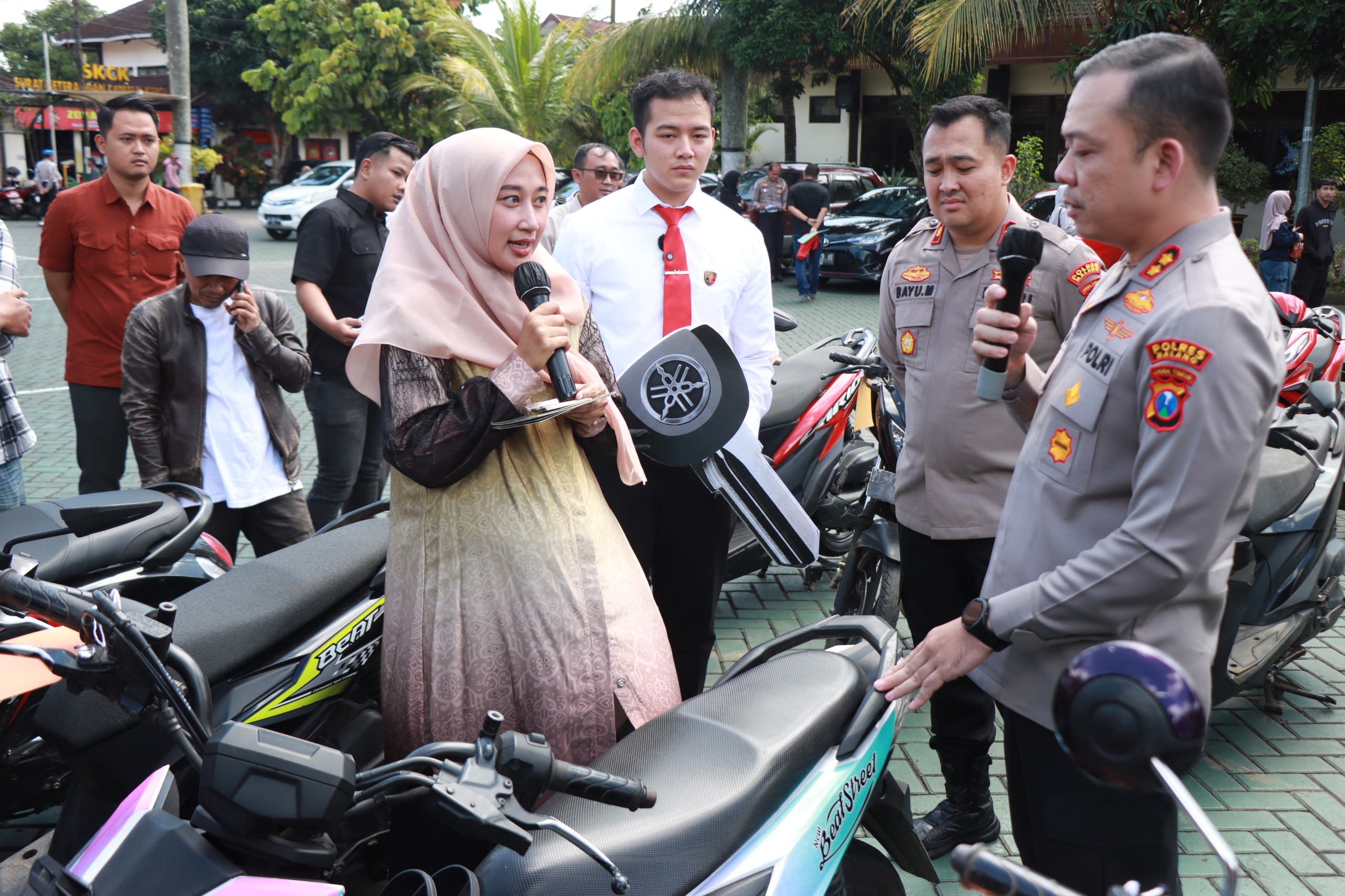 Polres Malang Sikat 26 Kasus Curanmor, Satu Pelaku ‘Raja TKP’ Beraksi di 9 Lokasi