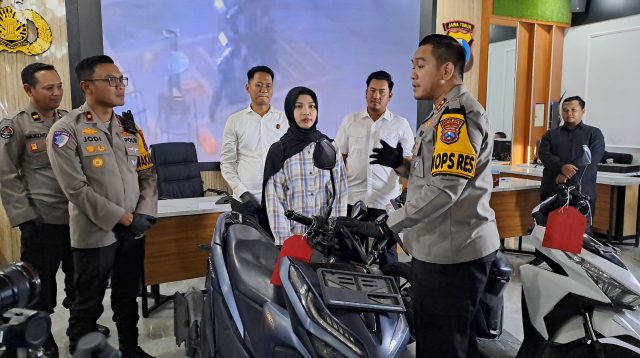 Parsel Lebaran, Polres Lamongan Ringkus Dua Pelaku Curanmor