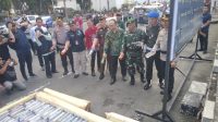 Ciptakan Suasana Kondusif, Polres Blitar Kota Musnahkan Miras-Knalpot Brong