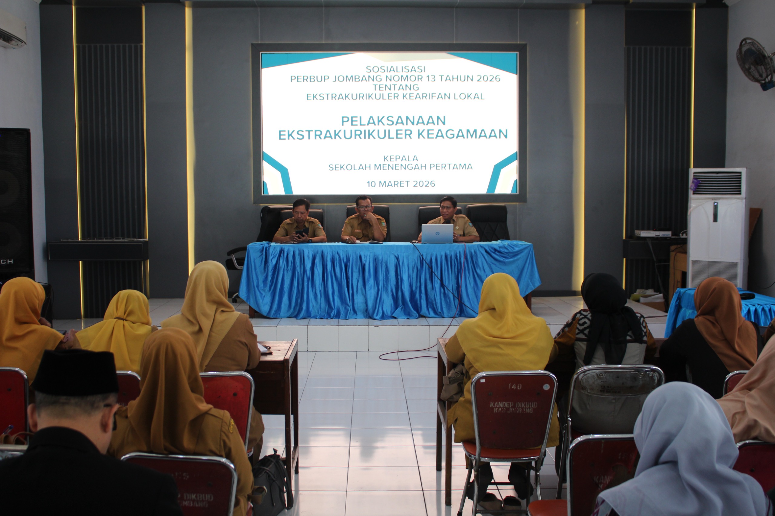 Kepala SMP se-Jombang Ikuti Rapat Persiapan TKA 2026