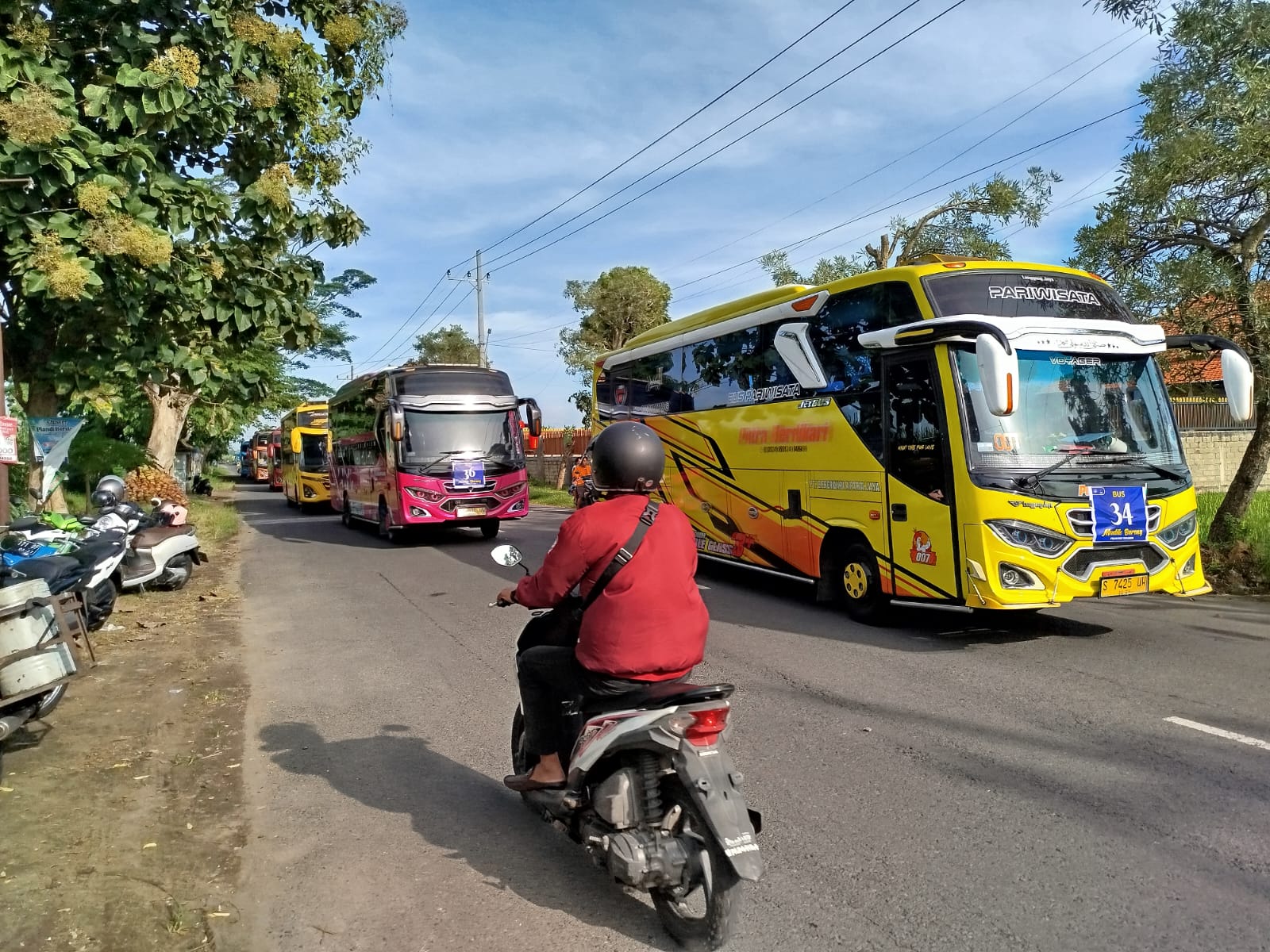 Sejumlah 3.300 Santri Ponpes Tebuireng Jombang Ikuti Mudik Bareng Lebaran