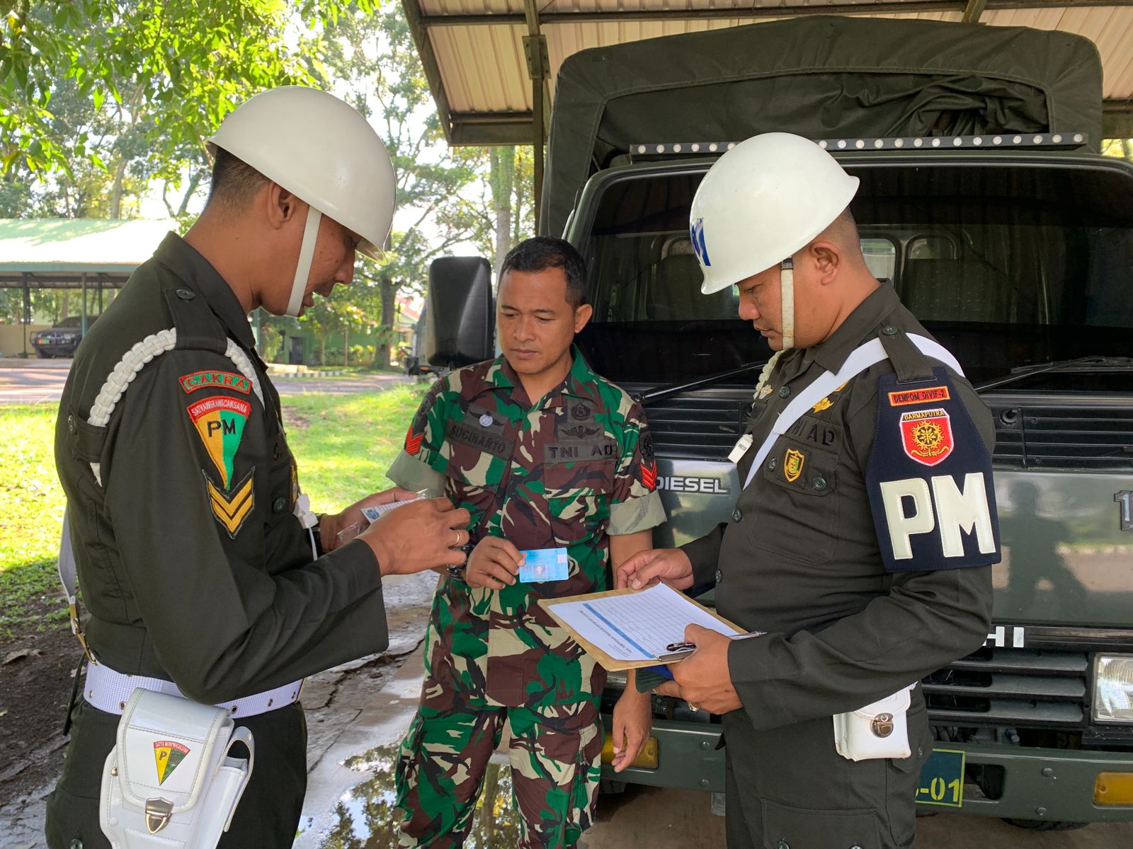 Divif 2 Kostrad Komitmen Tertib Berlalu Lintas