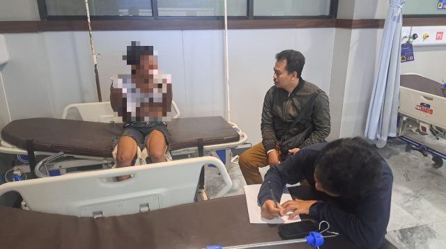 Curi sepeda motor, pelaku jadi bulan-bulanan.