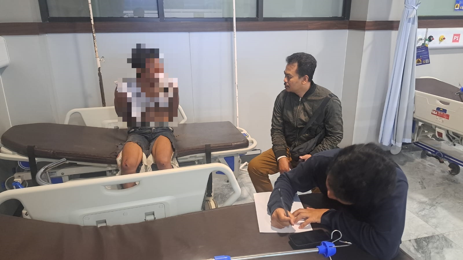 Curi sepeda motor, pelaku jadi bulan-bulanan.