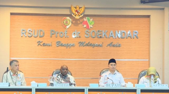 Menteri HAM, Natalius Pigai.